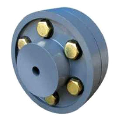 Pin bush flange coupling with brass nuts
