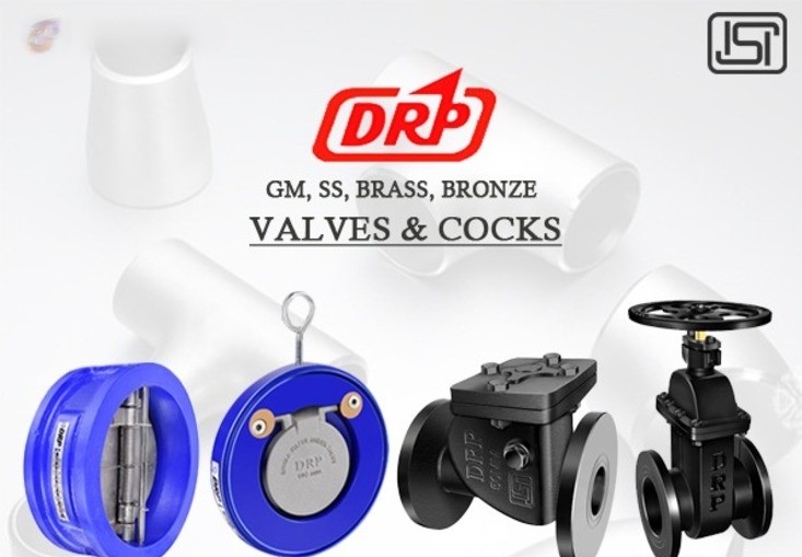 DRP brand valves and cocks display